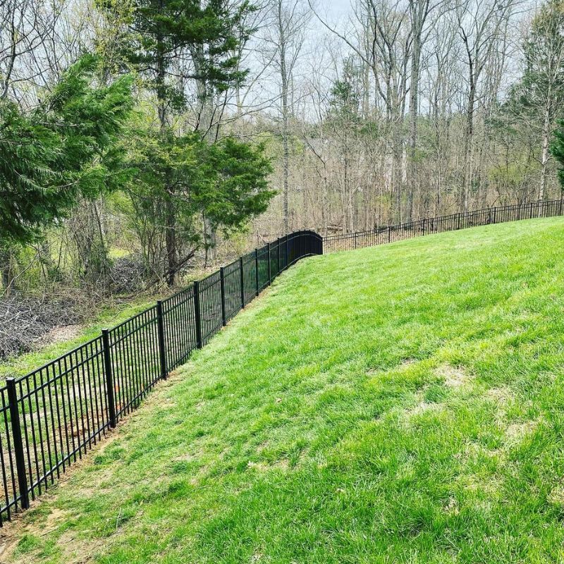 Aluminum Fence in Charlotte and Surrounding